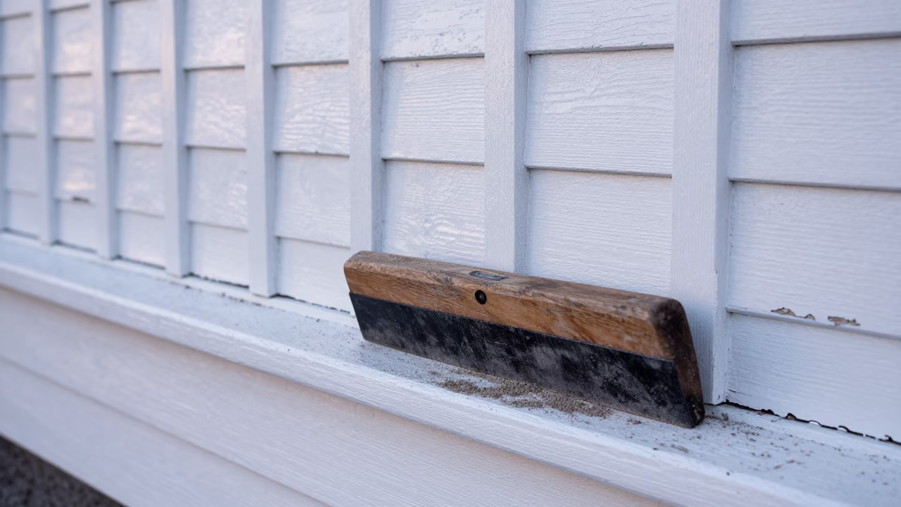 Wooden Boot Scraper in Bergen in in Bergen, Norway