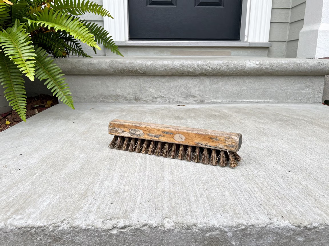 Wooden Boot Scraper in Los Angeles in in Los Angeles, United States