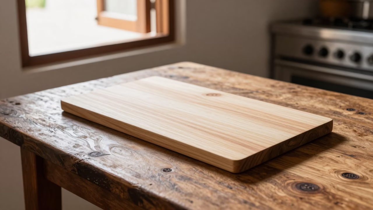 Wooden Bread Board in Salvador in in Salvador, Brazil
