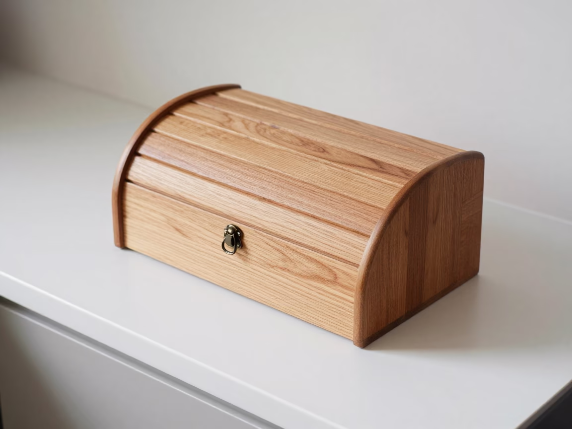 Wooden Breadbox in Stockholm in in Stockholm, Sweden