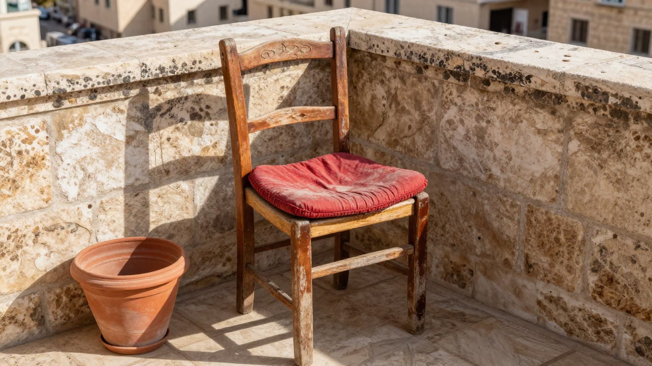 Wooden Chair in Amman in in Amman, Jordan