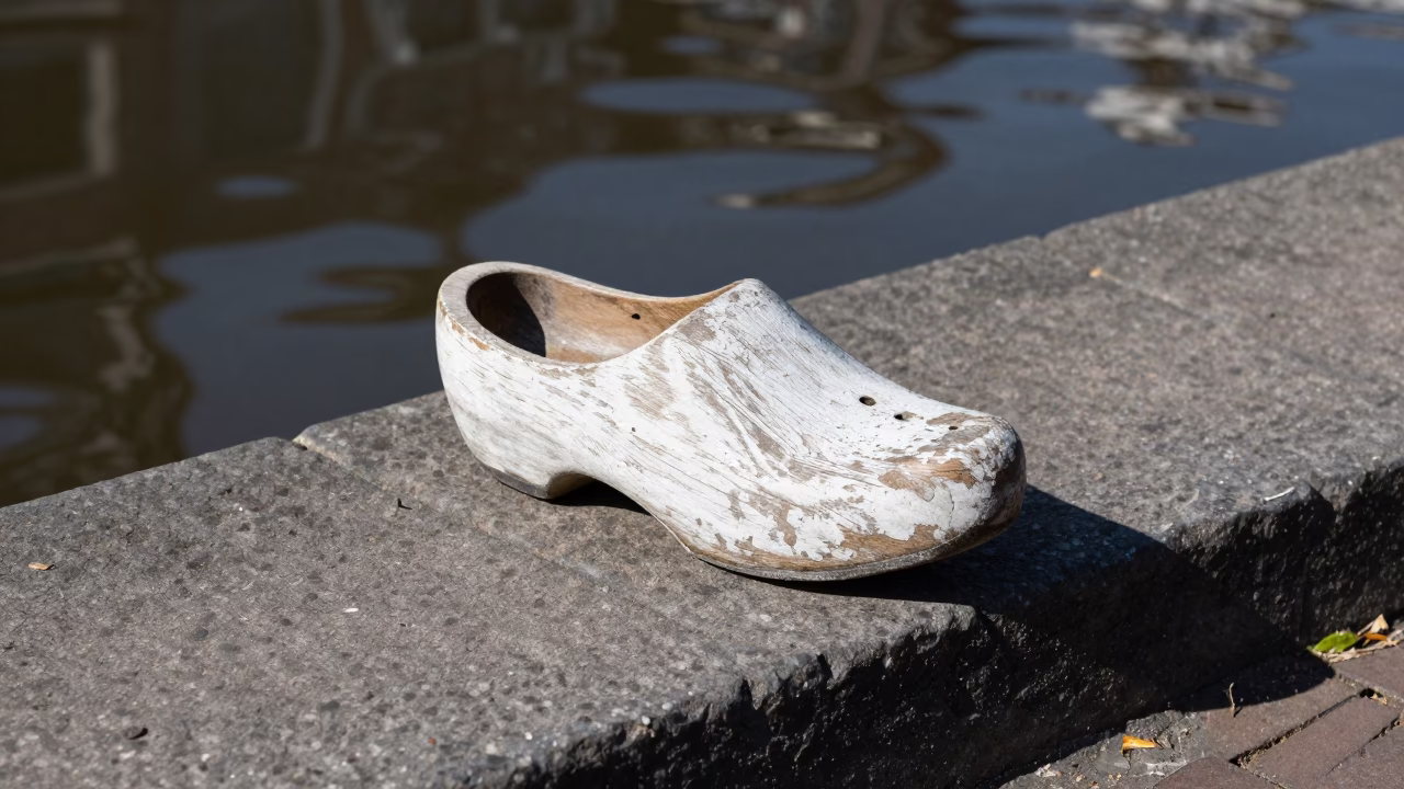 Wooden Clog in Amsterdam in in Amsterdam, Netherlands