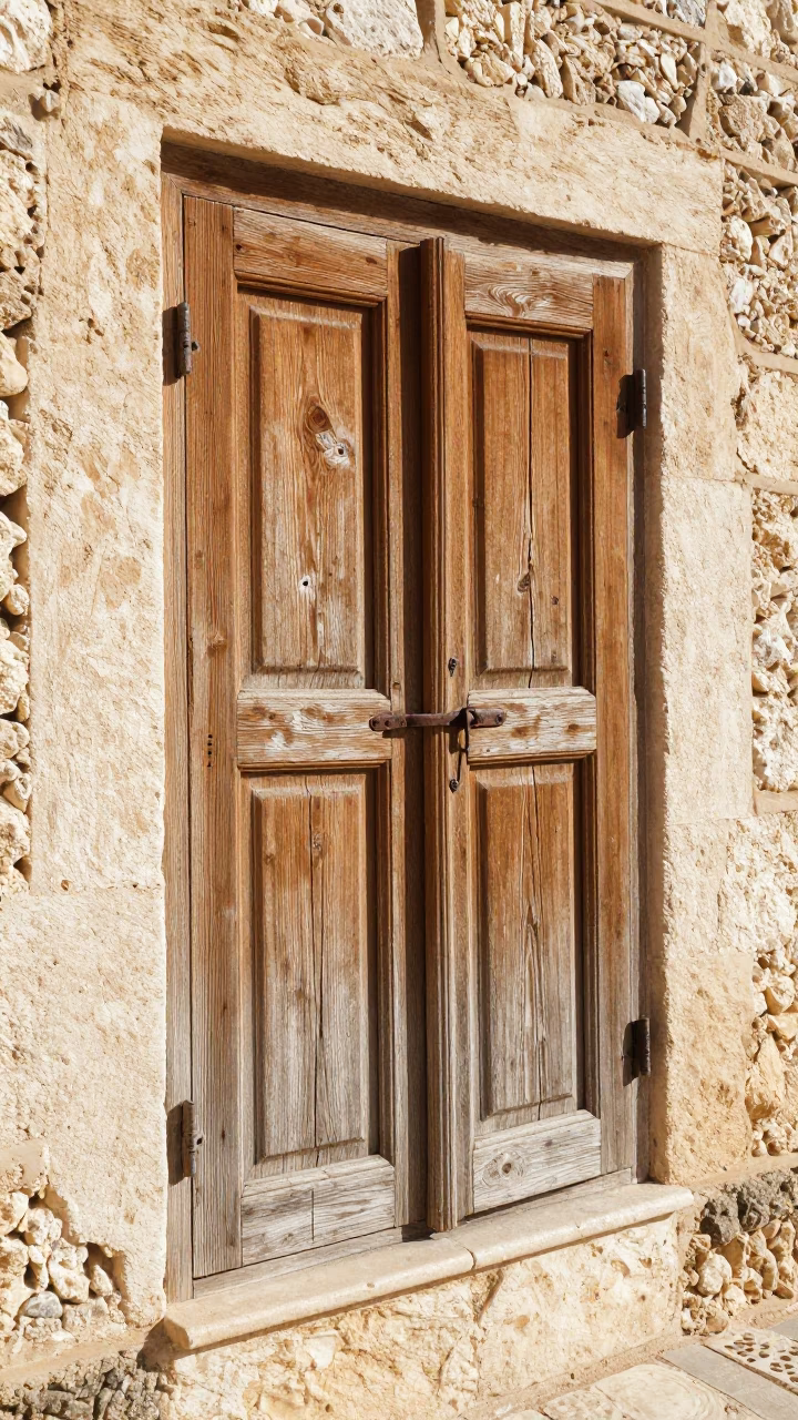 Wooden Cupboard Door in Tunis in in Tunis, Tunisia