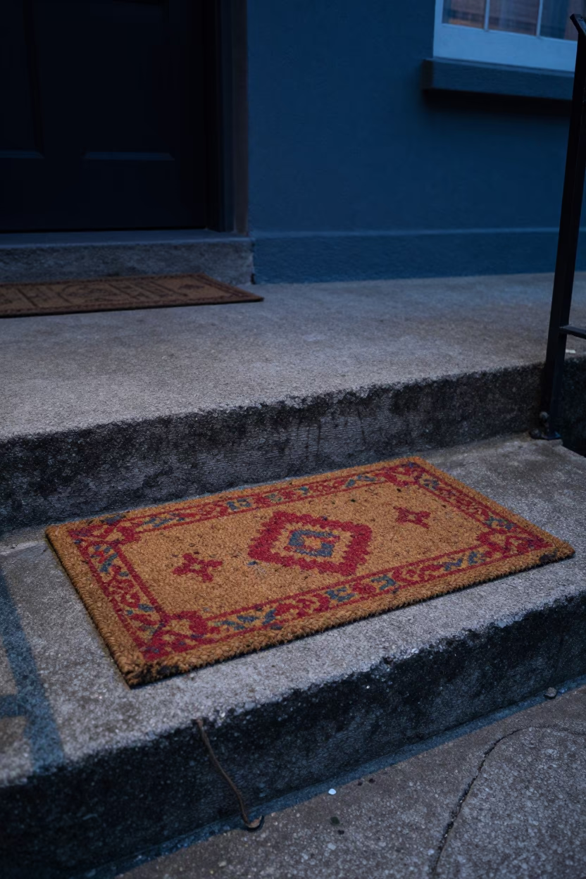 Wooden Doormat in New Orleans in in New Orleans, United States