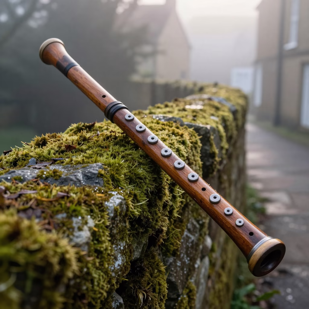 Wooden Flute in Bristol in in Bristol, United Kingdom