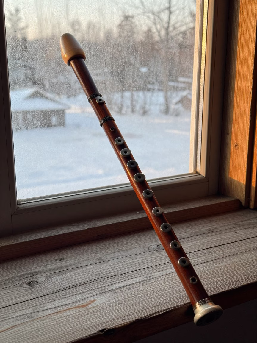 Wooden Flute in Halifax in in Halifax, Canada