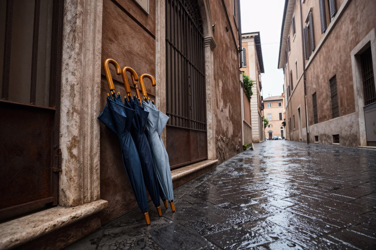 Wooden Flute in Rome in in Rome, Italy