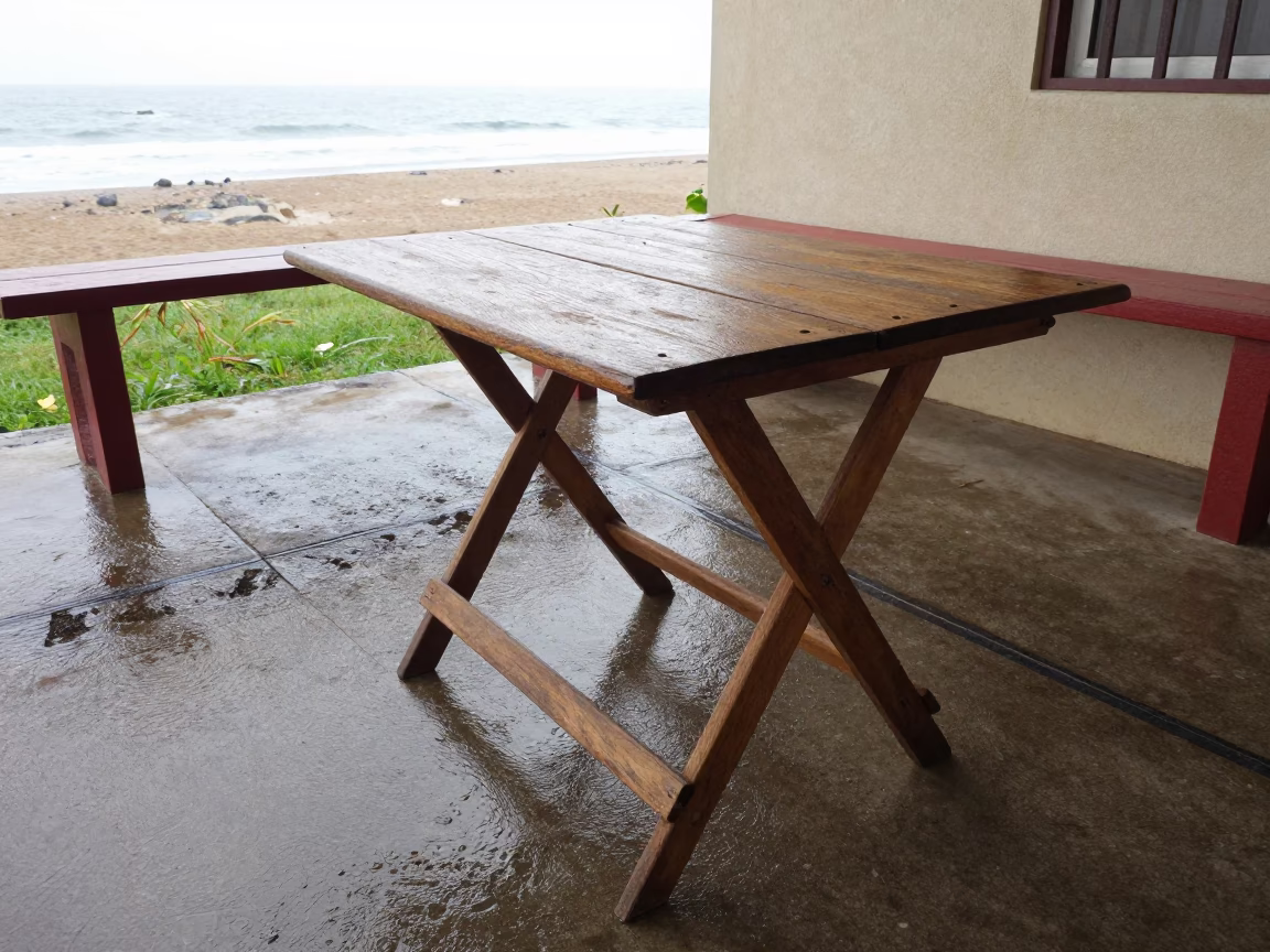 Wooden Folding Table in Accra in in Accra, Ghana