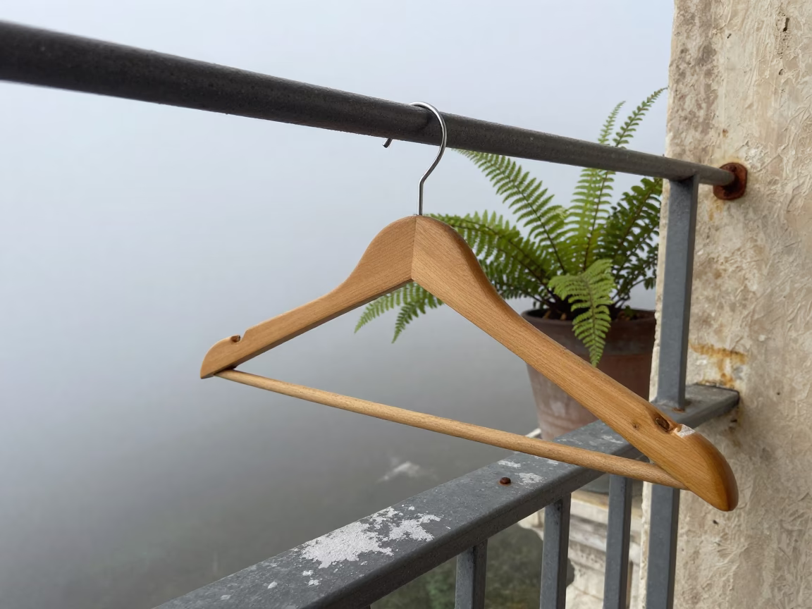 Wooden Hanger in Athens in in Athens, Greece