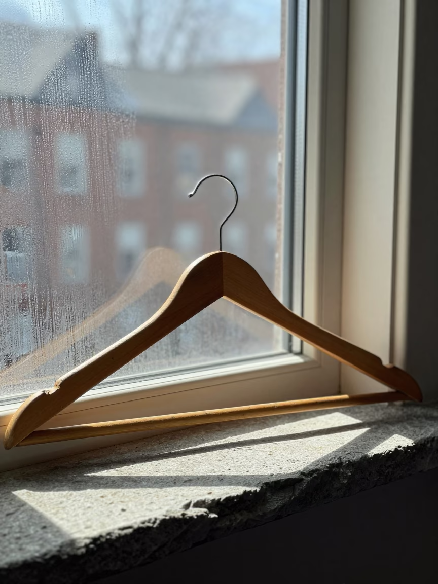 Wooden Hanger in Halifax in in Halifax, Canada