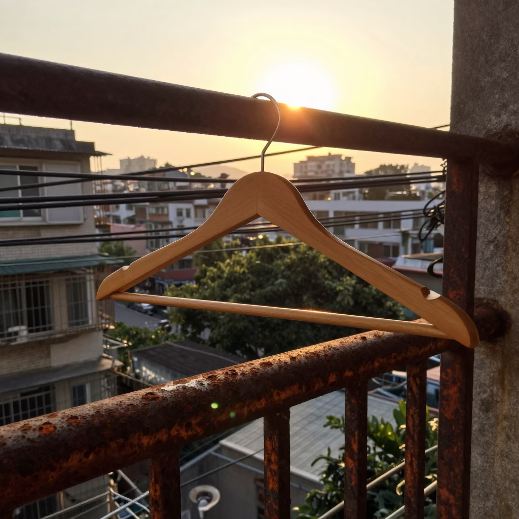 Wooden Hanger in Kaohsiung in in Kaohsiung, Taiwan
