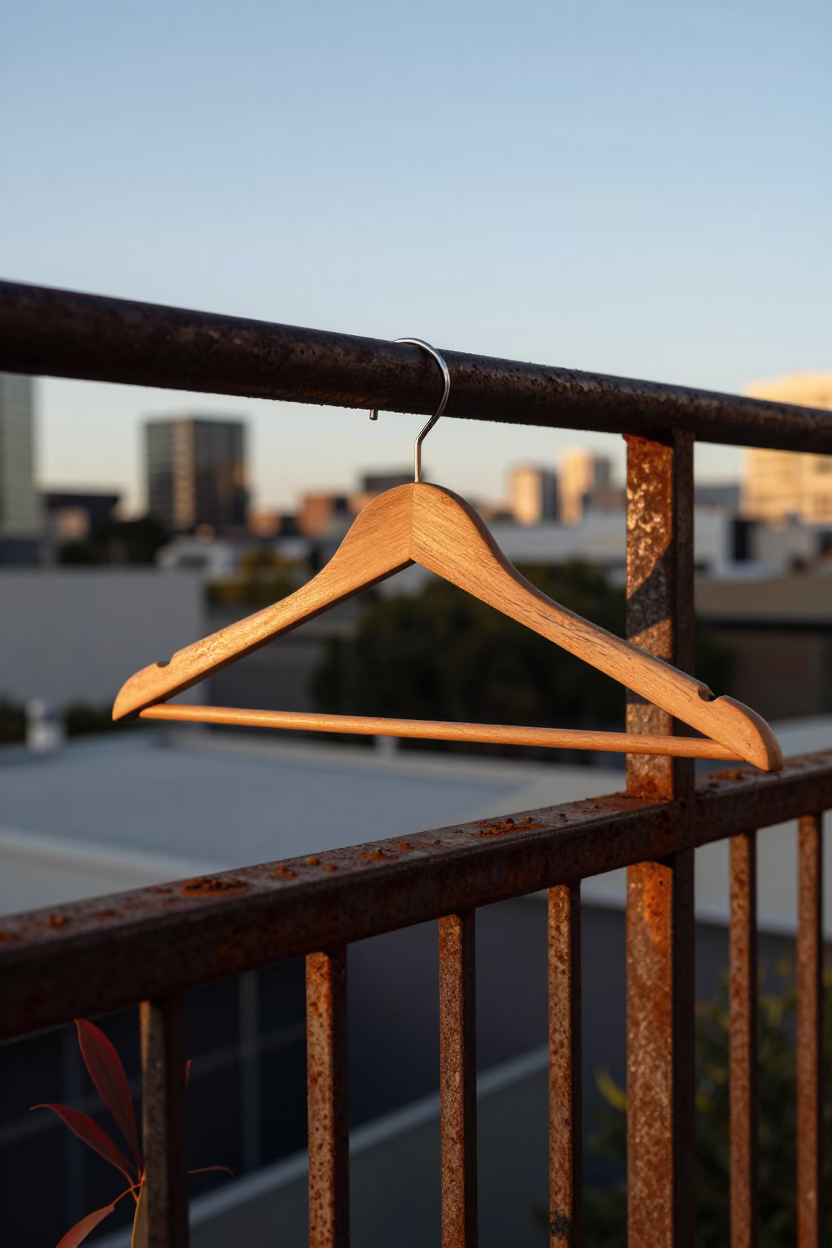 Wooden Hanger in Melbourne in in Melbourne, Australia