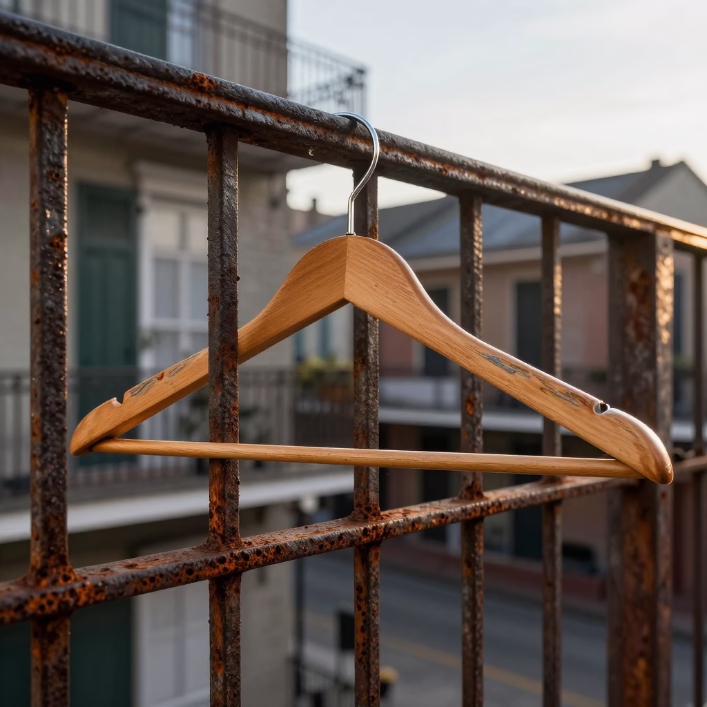 Wooden Hanger in New Orleans in in New Orleans, Louisiana, United States