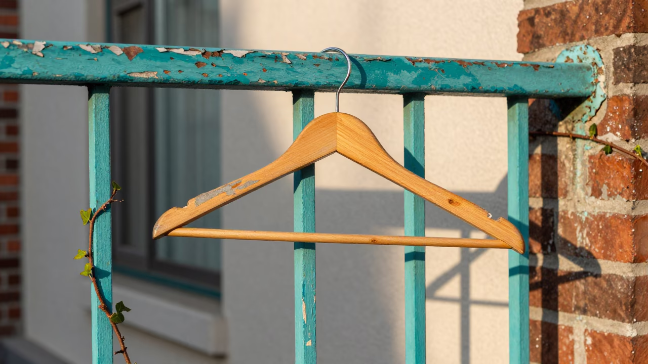 Wooden Hanger in Seoul in in Seoul, South Korea