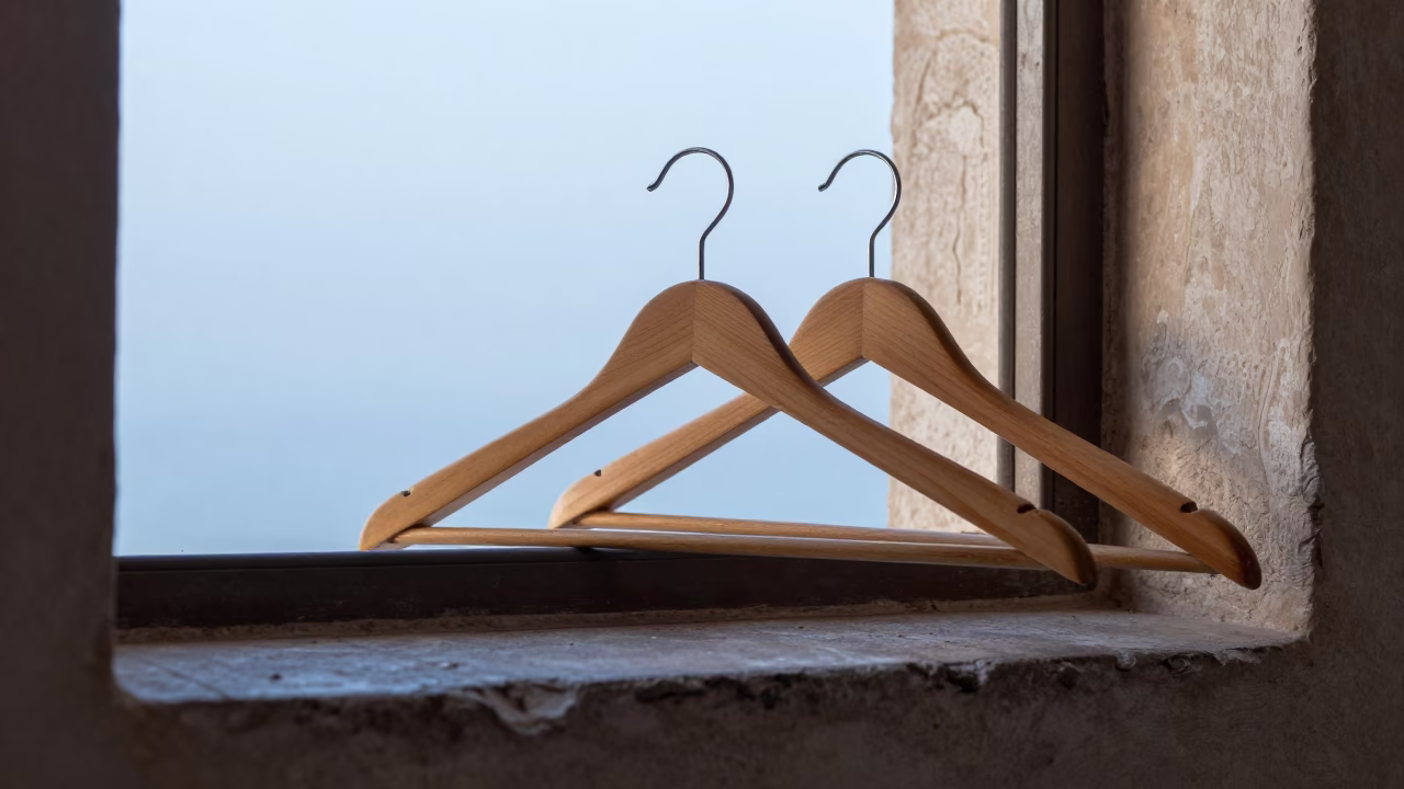 Wooden Hangers in Muscat in in Muscat, Oman