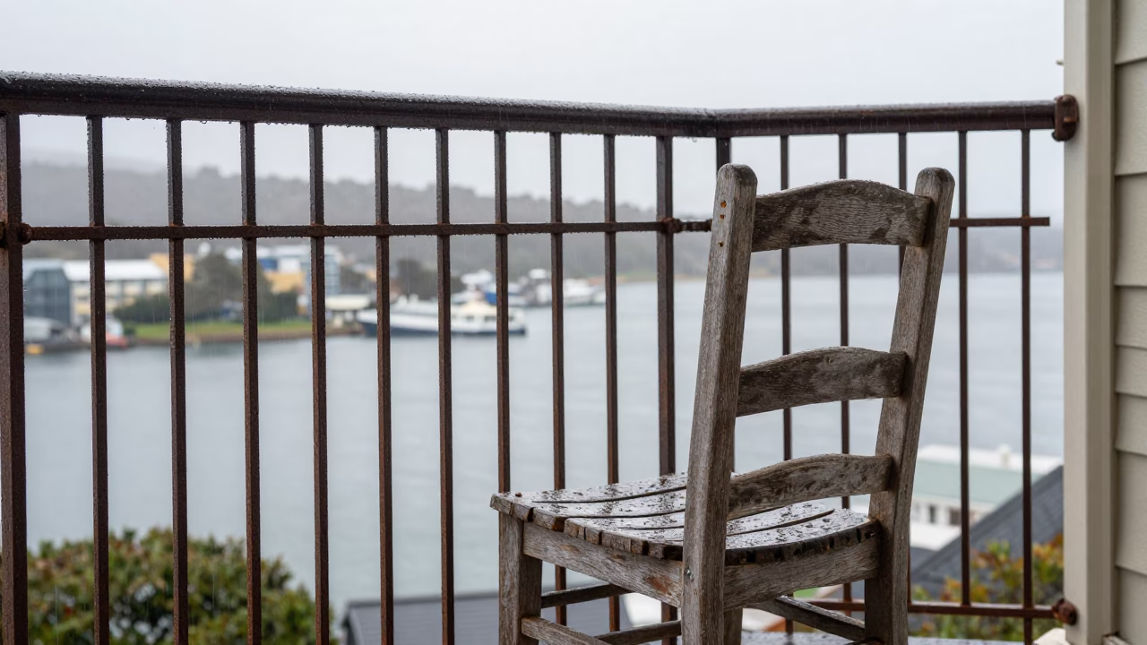 Wooden Ladder-back Chair in Hobart in in Hobart, Tasmania, Australia