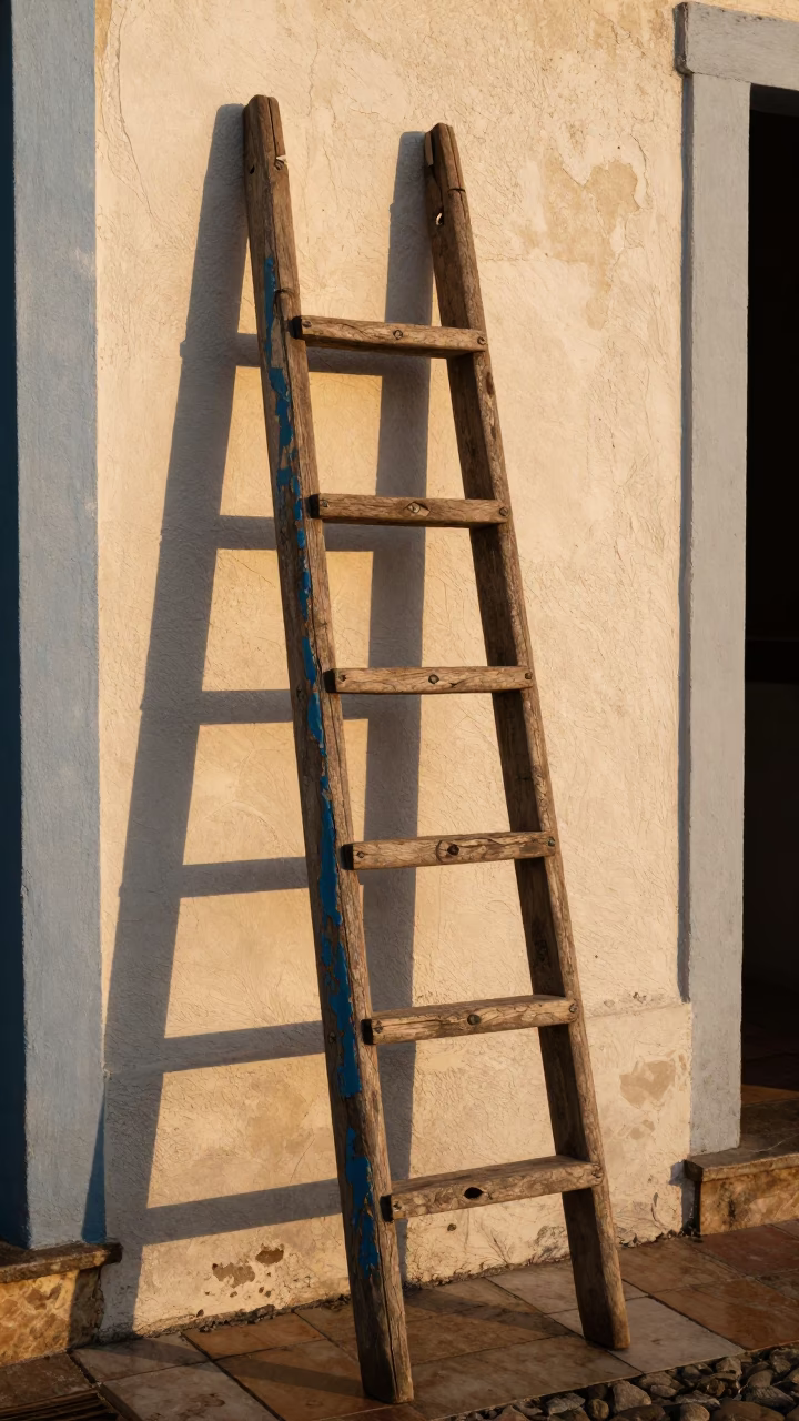 Wooden Ladder in Salvador in in Salvador, Brazil