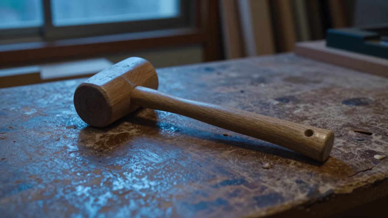 Wooden Mallet in Sapporo in in Sapporo, Japan