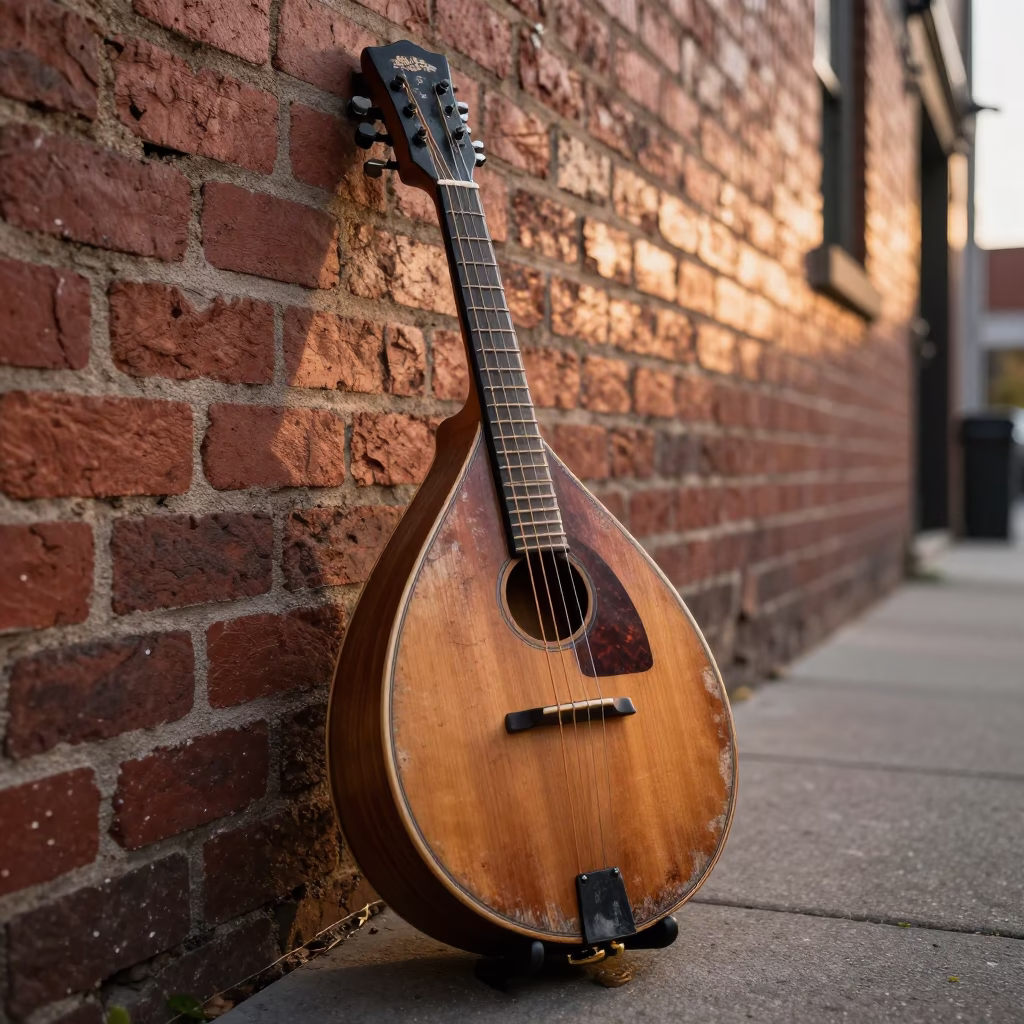 Wooden Mandolin in Nashville in in Nashville, United States