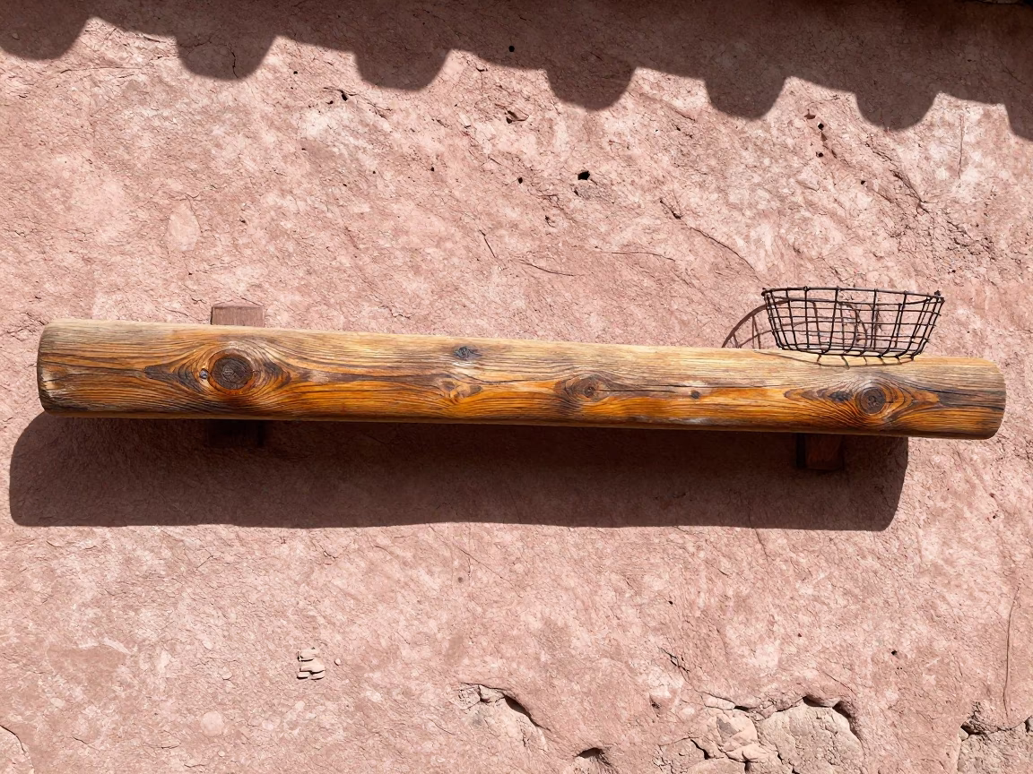Wooden Peg Rail in Cusco in in Cusco, Peru