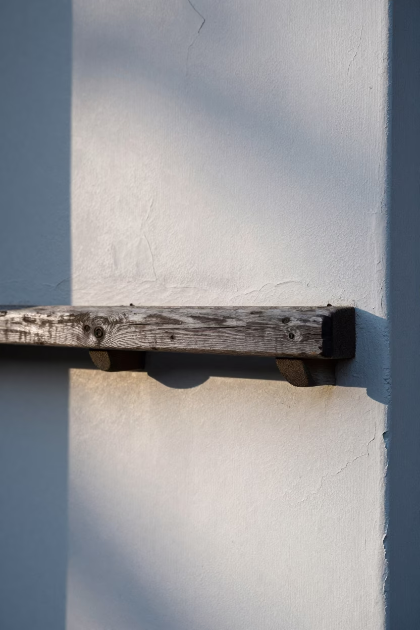 Wooden Peg Rail in Halifax in in Halifax, Canada