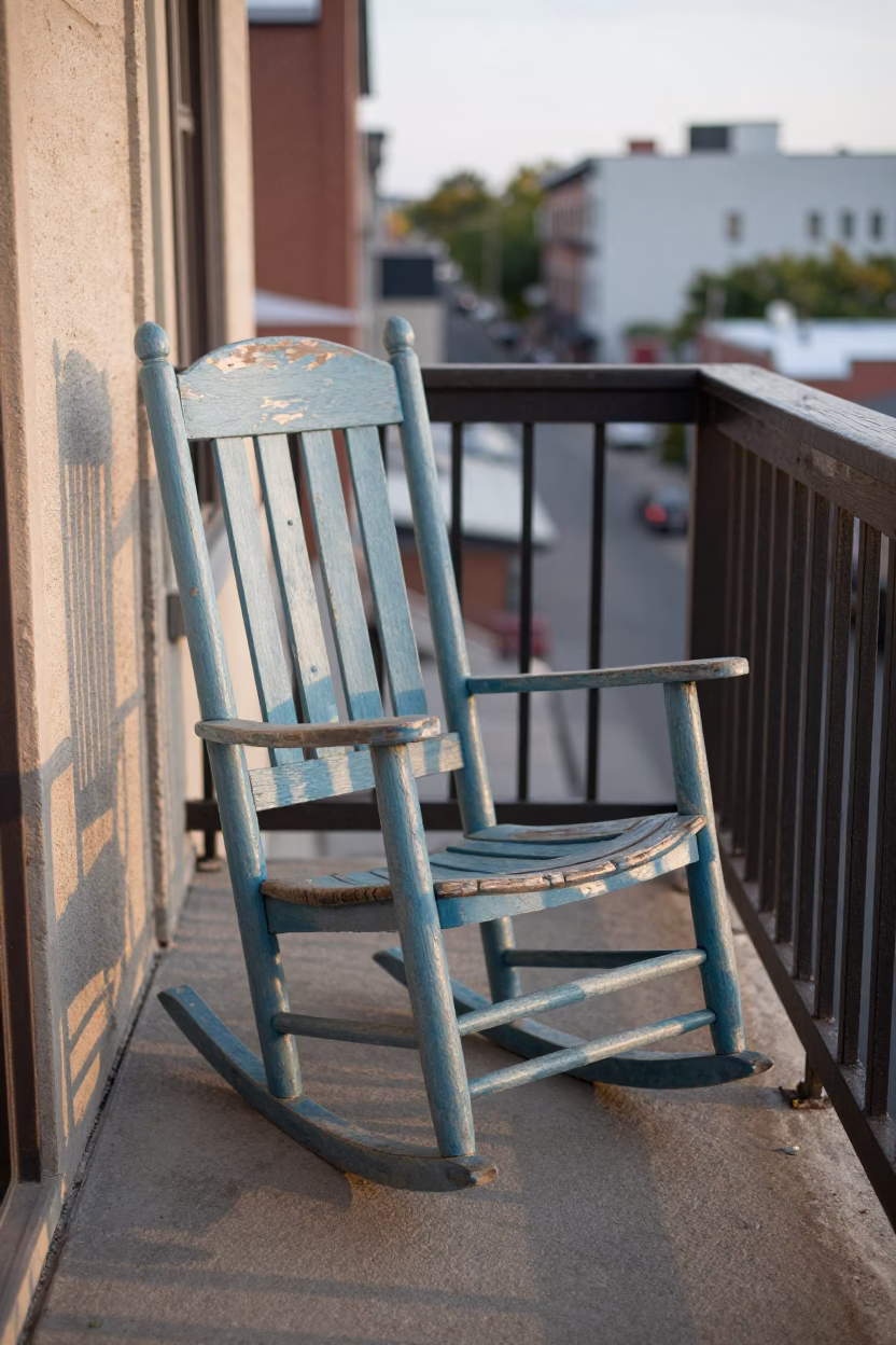 Wooden Rocking Chair in Montreal in in Montreal, Quebec, Canada