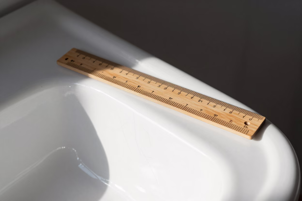Wooden Ruler in Dublin in in Dublin, Ireland