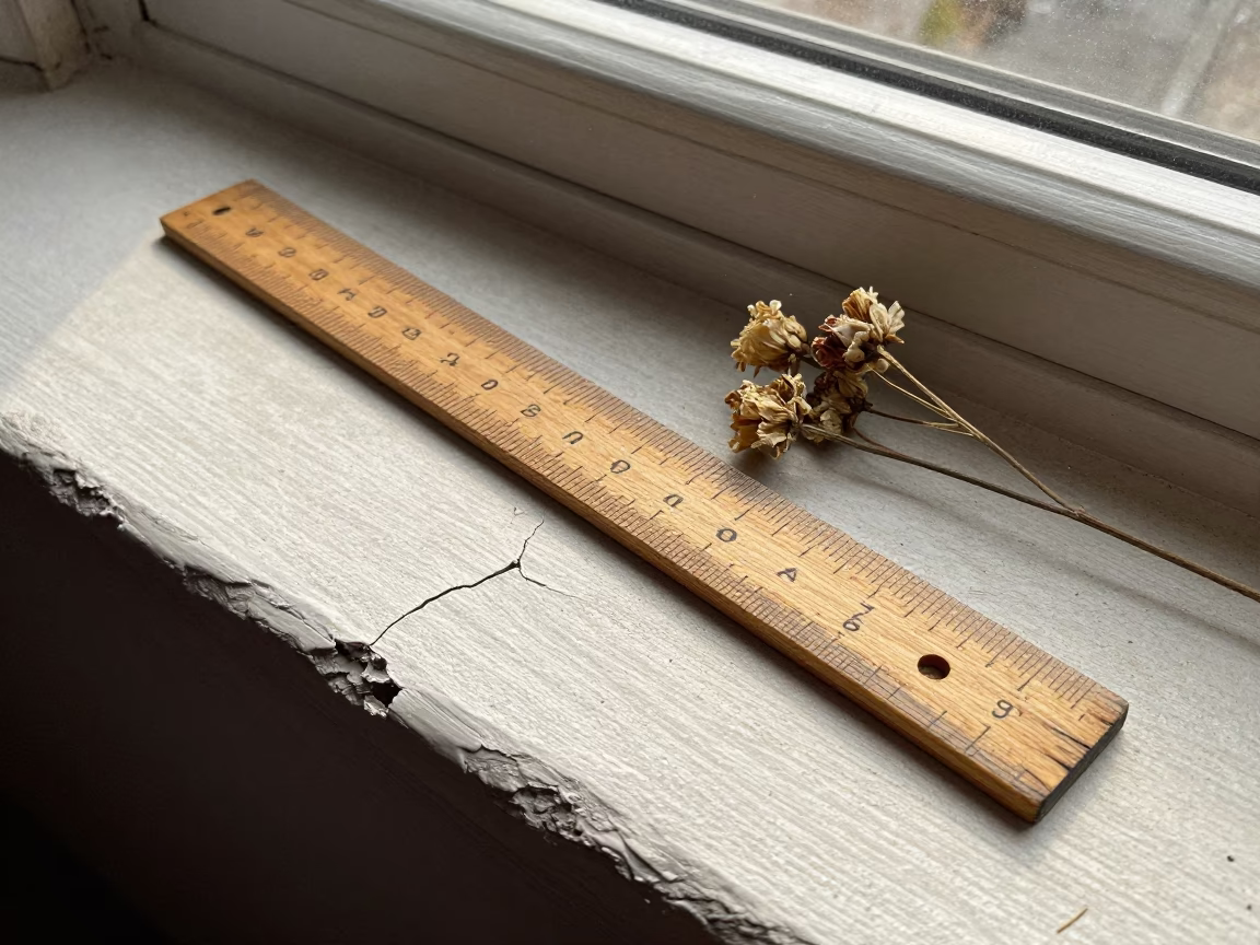 Wooden Ruler in Los Angeles in in Los Angeles, United States