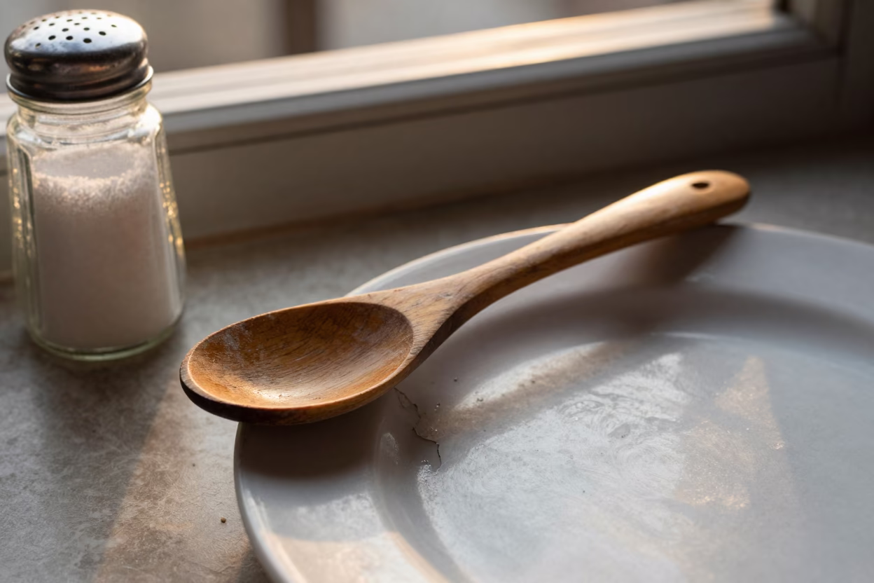 Wooden Serving Spoon in Surabaya in in Surabaya, Indonesia