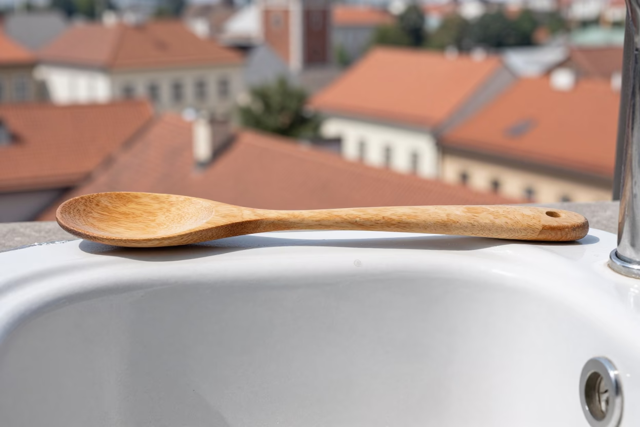 Wooden Spoon in Krakow in in Krakow, Poland