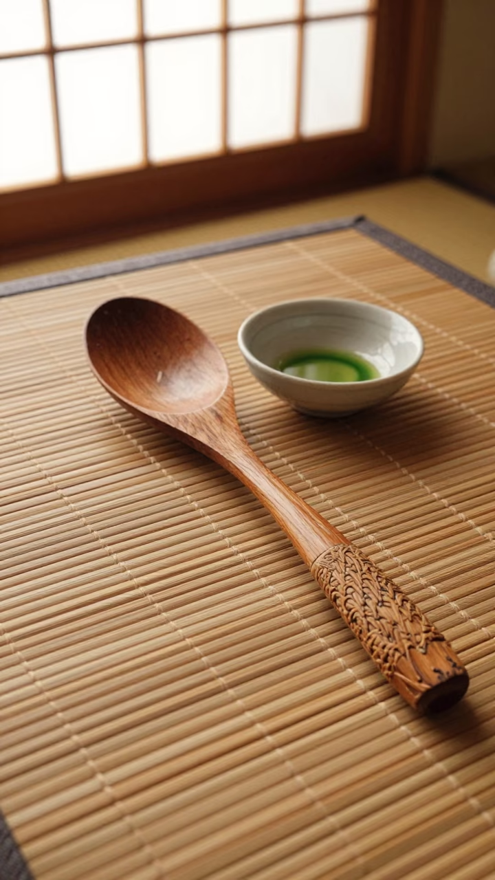 Wooden Spoon in Osaka in in Osaka, Japan