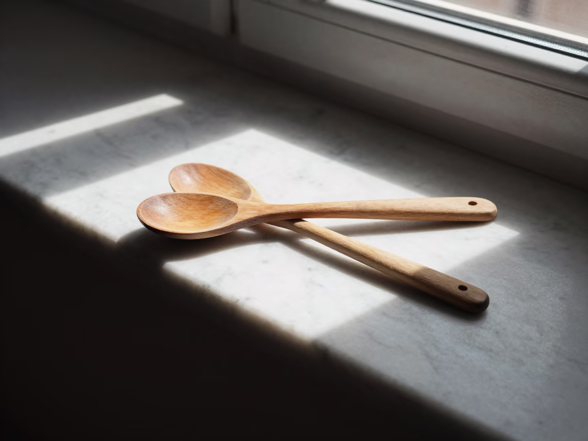Wooden Spoons in Florence in in Florence, Italy
