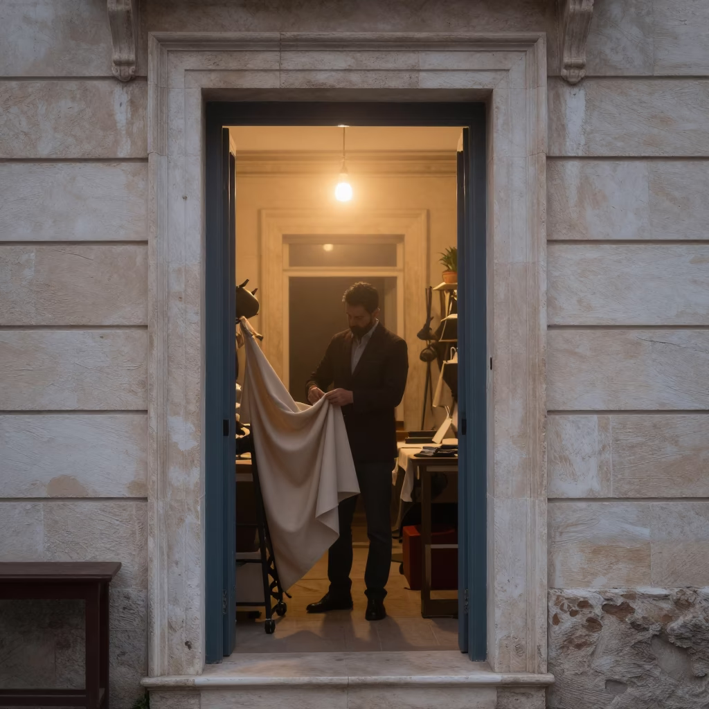 Wool Drape in Athens in in Athens, Greece