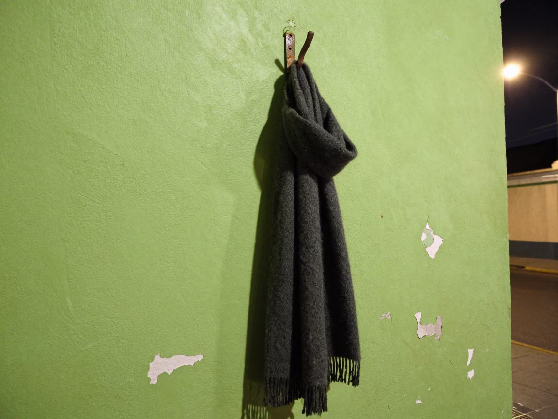Wool Scarf in Lima in in Lima, Peru