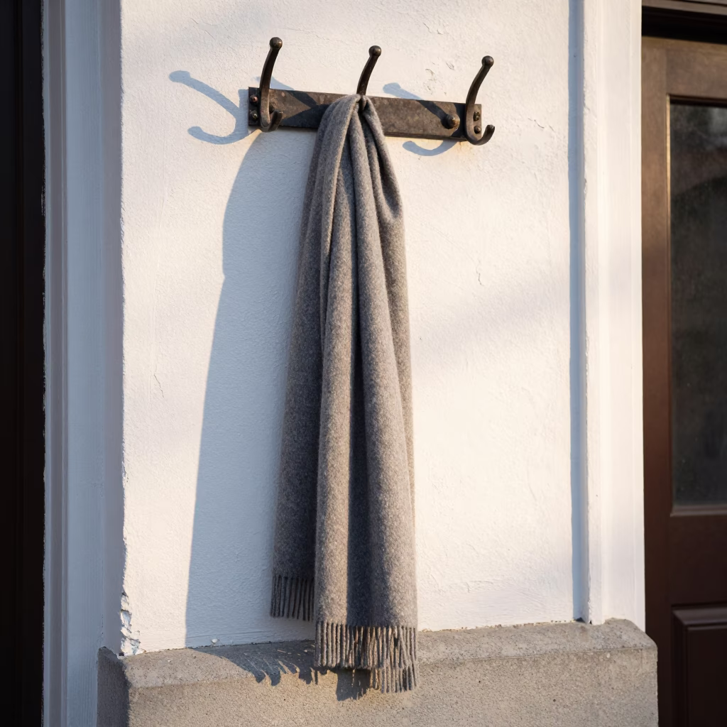 Wool Scarf in Montreal in in Montreal, Canada