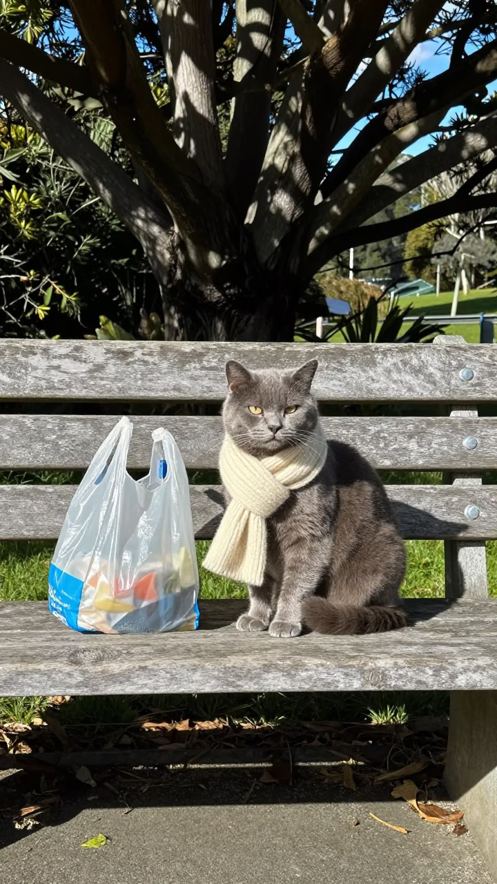Wool Scarf in Wellington in in Wellington, New Zealand