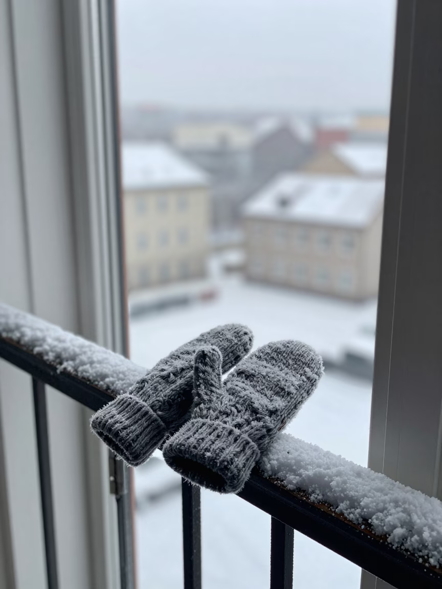 Woolen Mittens in Berlin in in Berlin, Germany