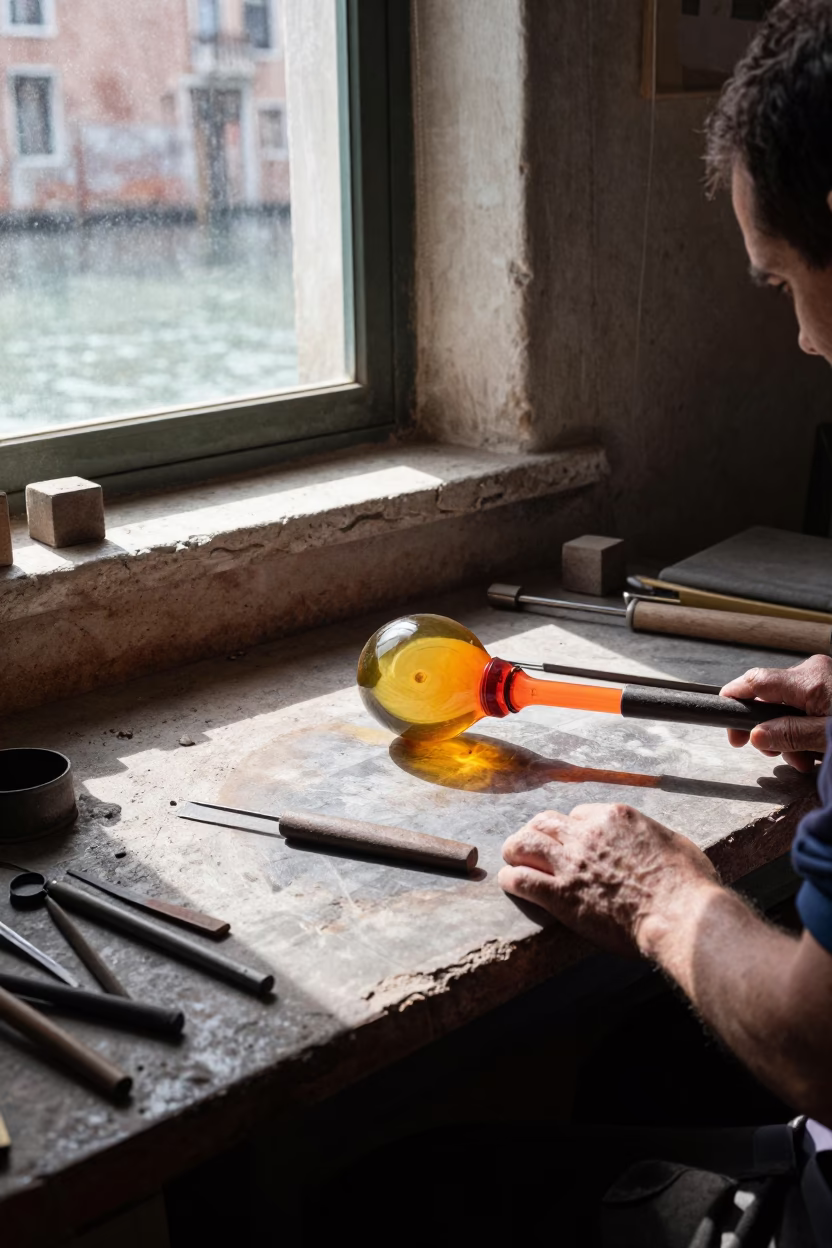 Work Surface in Venice in in Venice, Italy