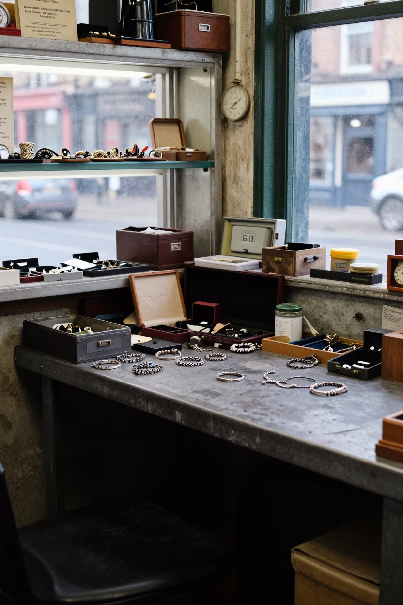Workbench Display in Liverpool in in Liverpool, United Kingdom
