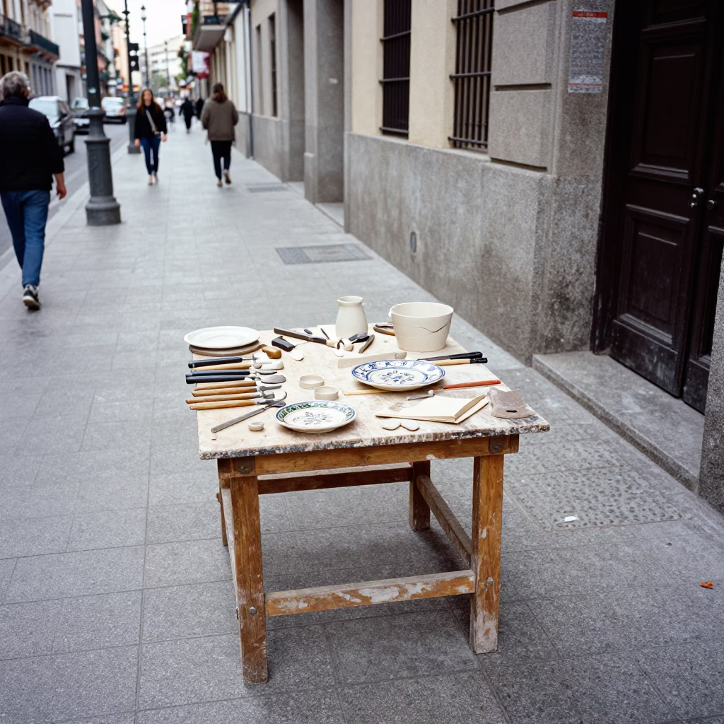 Workbench Setup in Madrid in in Madrid, Spain