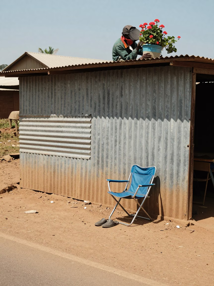 Worker Break in Nairobi in in Nairobi, Kenya