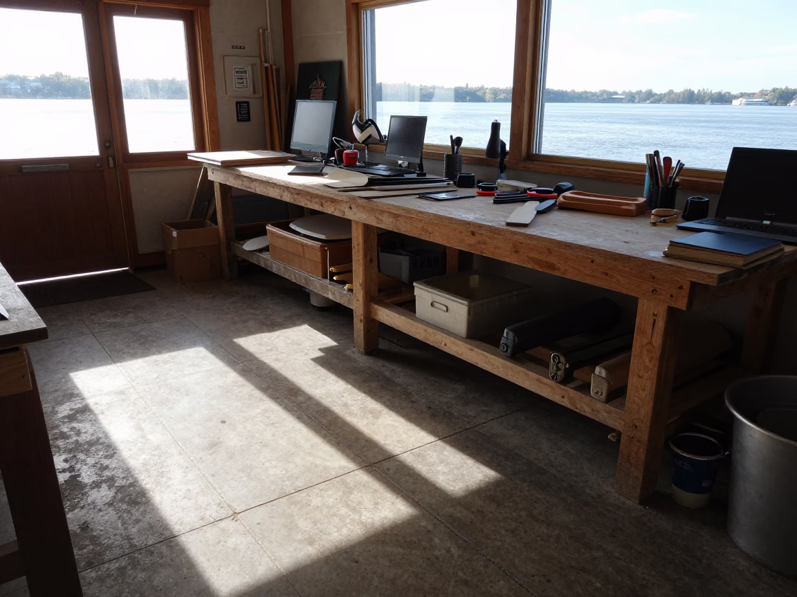 Workshop Bench in Quebec City in in Quebec City, Quebec, Canada