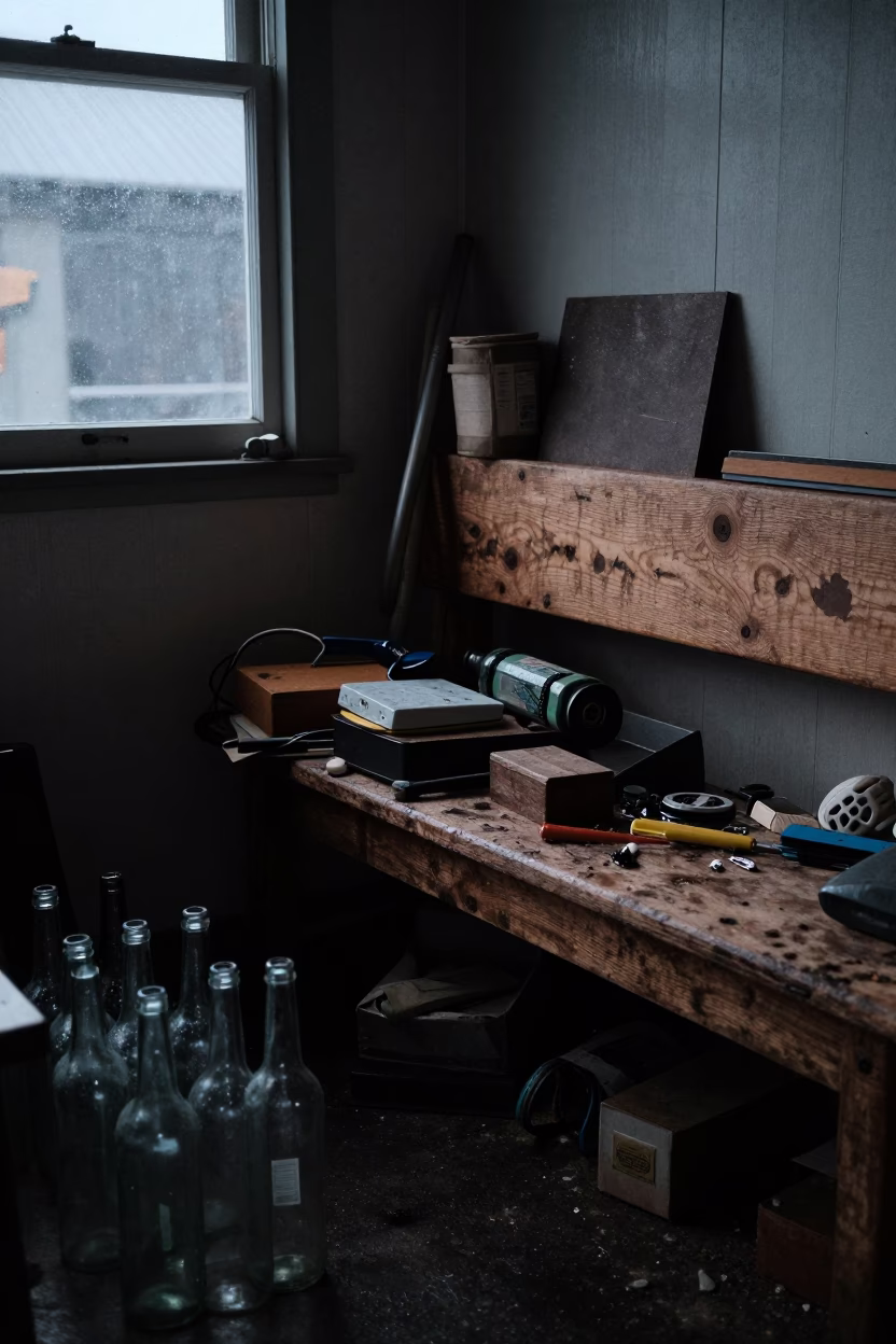 Workshop Clutter in Christchurch in in Christchurch, New Zealand