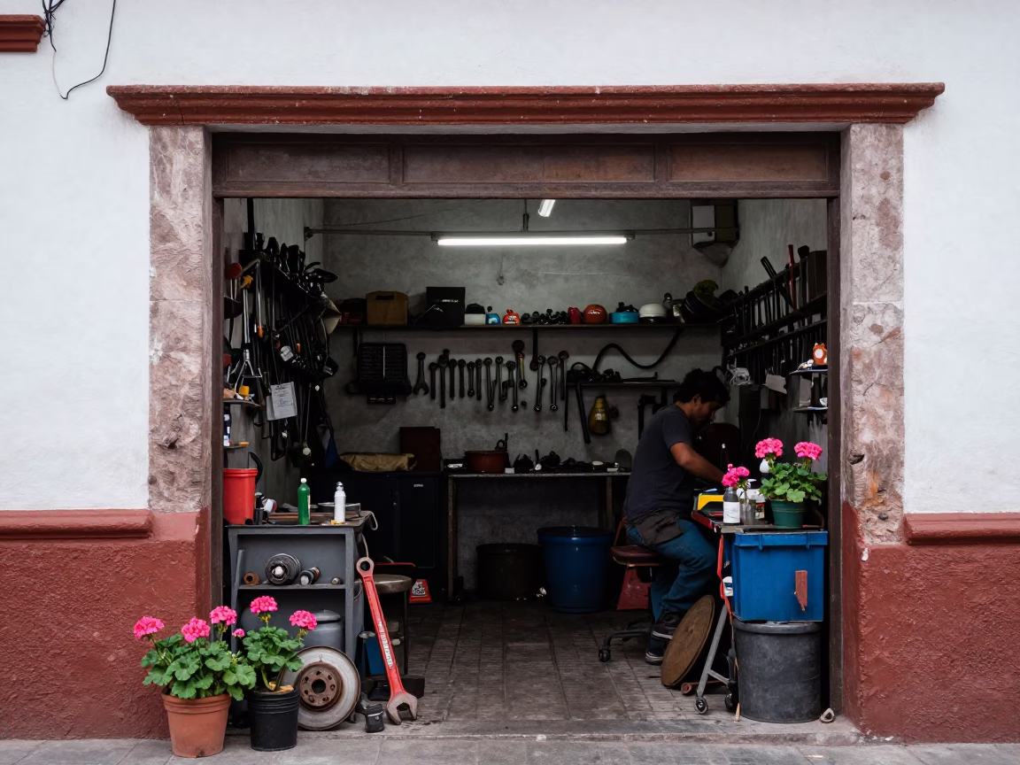 Workshop Clutter in Guadalajara in in Guadalajara, Mexico