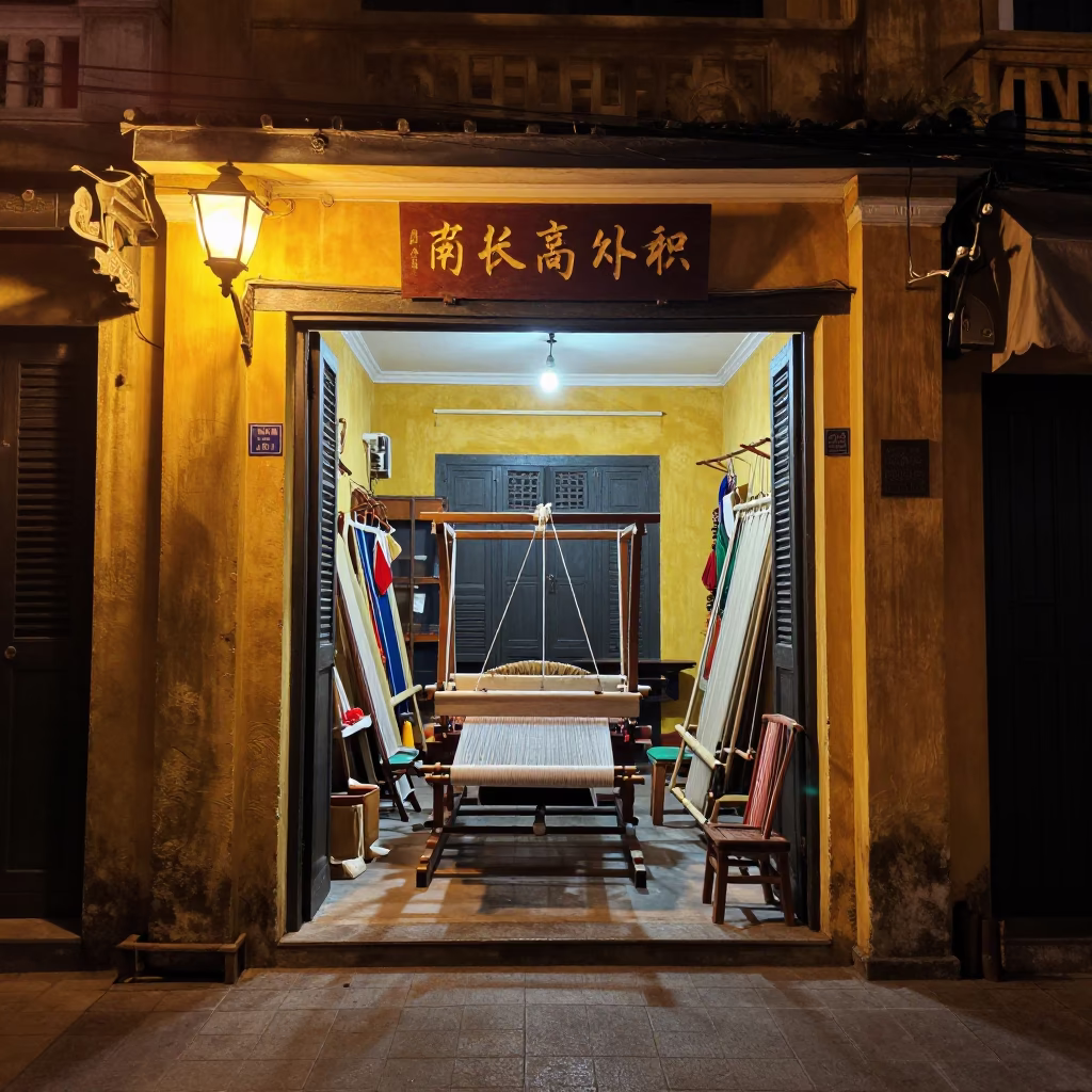 Workshop Entrance in Hoi An in in Hoi An, Vietnam
