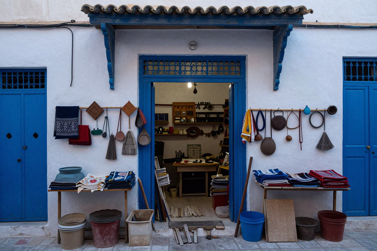 Workshop Entrance in Tunis in in Tunis, Tunisia