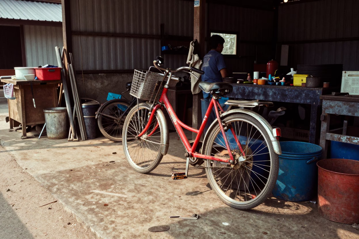 Workshop Floor in Chiang Mai in in Chiang Mai, Thailand