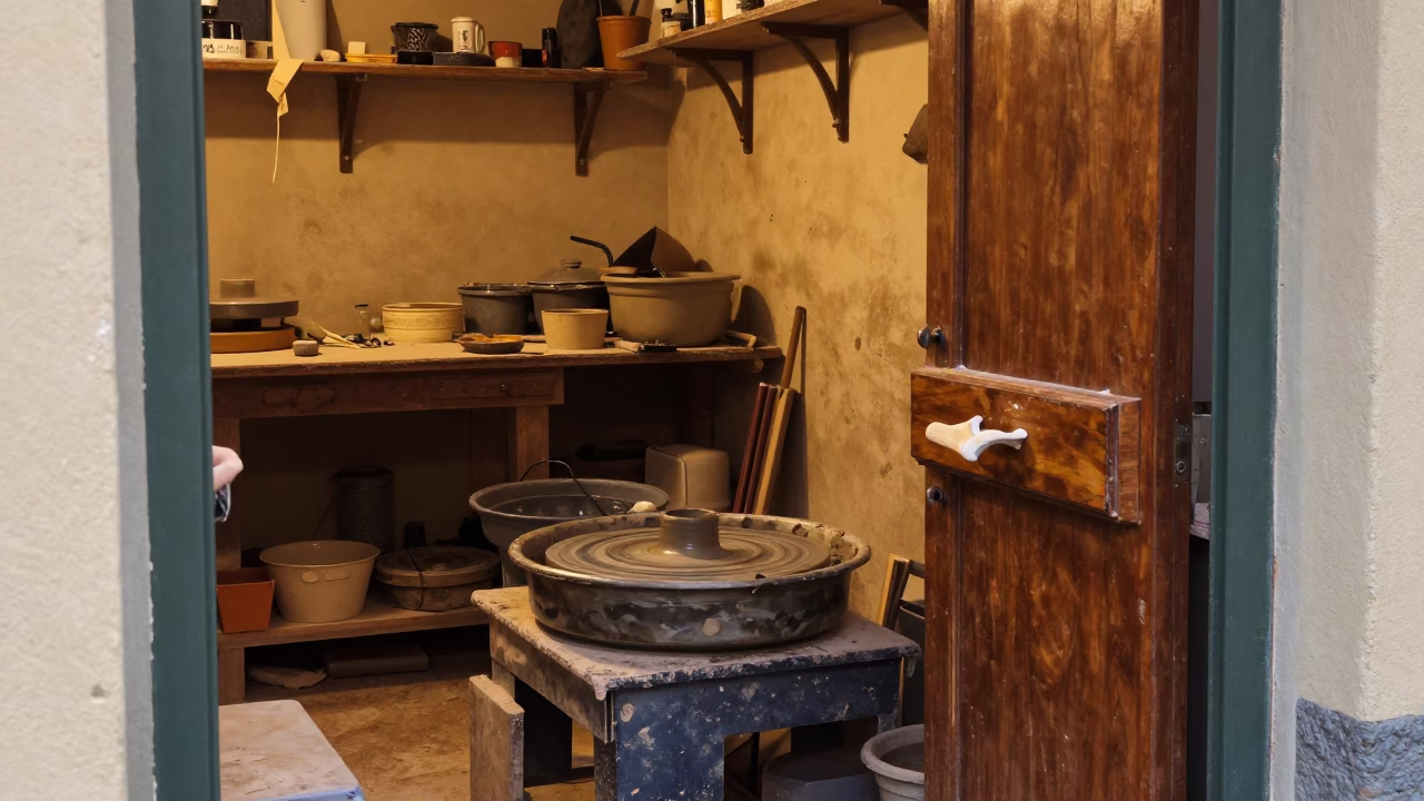 Workshop Interior in Florence in in Florence, Italy