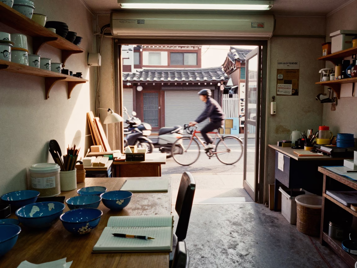 Workshop Interior in Seoul in in Seoul, South Korea
