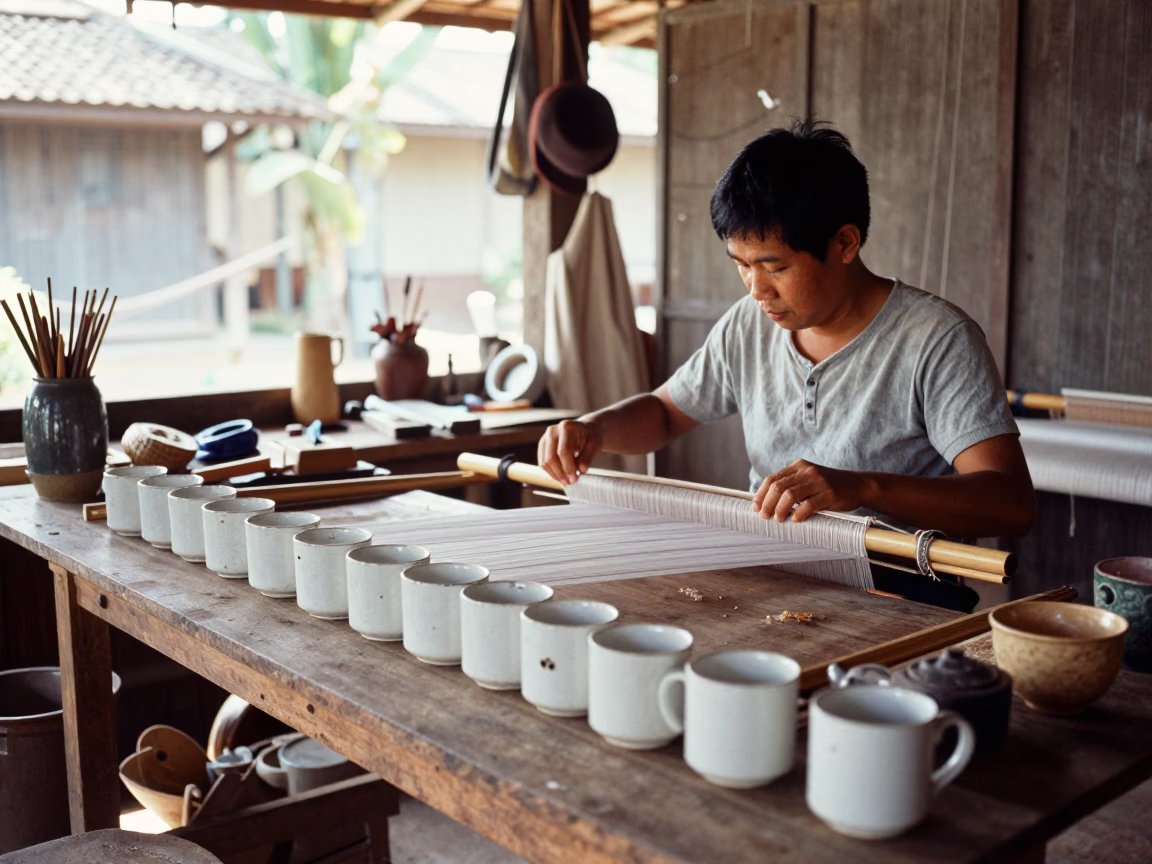 Workshop Table in Chiang Mai in in Chiang Mai, Thailand